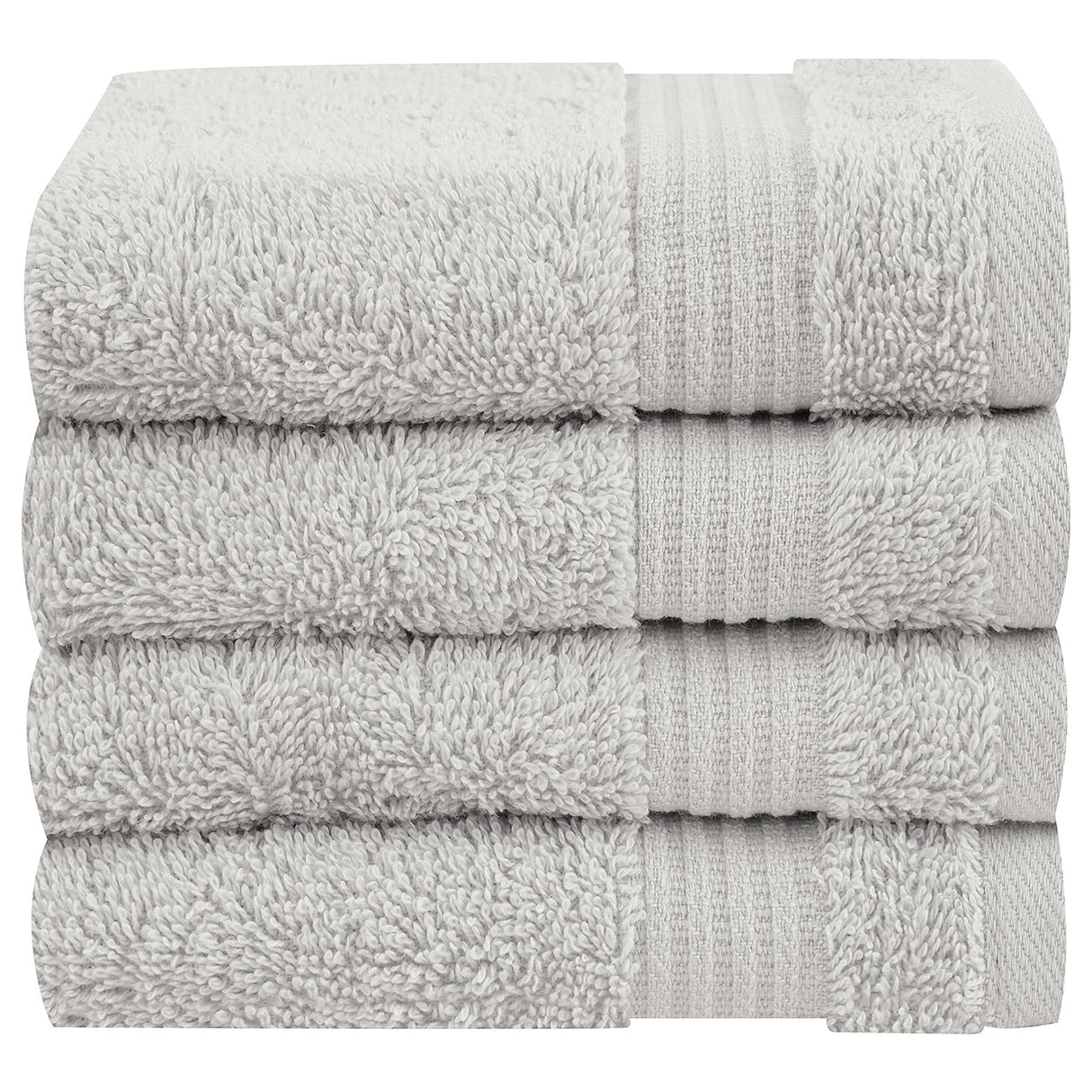 American Soft Linen Bekos 100% Cotton Turkish Towels, 4 Piece Washcloth Towel Set