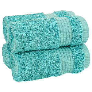 American Soft Linen Bekos 100% Cotton Turkish Towels, 4 Piece Washcloth Towel Set