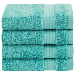 American Soft Linen Bekos 100% Cotton Turkish Towels, 4 Piece Washcloth Towel Set