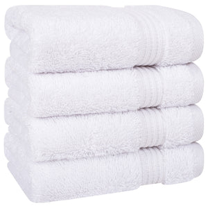 American Soft Linen Bekos 100% Cotton Turkish Towels, 4 Piece Washcloth Towel Set