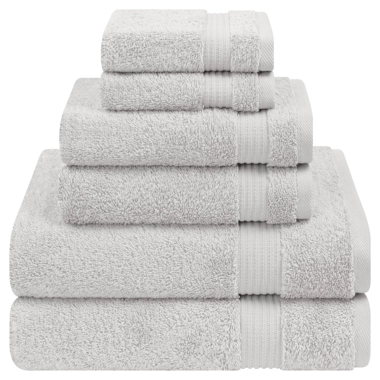 American Soft Linen Bekos 100% Cotton Turkish Towels 6 Piece Bath Towel Set with 18 Different Colors