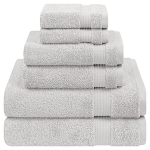 American Soft Linen Bekos 100% Cotton Turkish Towels 6 Piece Bath Towel Set with 18 Different Colors
