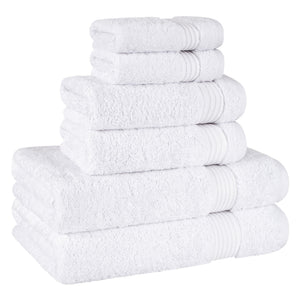 American Soft Linen Bekos 100% Cotton Turkish Towels 6 Piece Bath Towel Set with 18 Different Colors