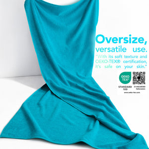 40x80 Inch Premium Bath Sheet OVERSIZED 100% Ring Spun Cotton, Luxury, Maximum Softness, Extra Large Bath Towel