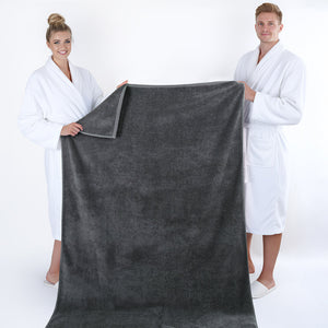 40x80 Inch Premium Bath Sheet OVERSIZED 100% Ring Spun Cotton, Luxury, Maximum Softness, Extra Large Bath Towel