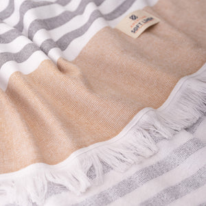 Mediterranean 100% Cotton Turkish Peshtemals, 35" x 60",  Modern & Traditional Turkish Bath Towels