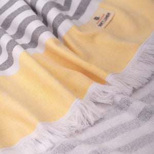 Mediterranean 100% Cotton Turkish Peshtemals, 35" x 60",  Modern & Traditional Turkish Bath Towels