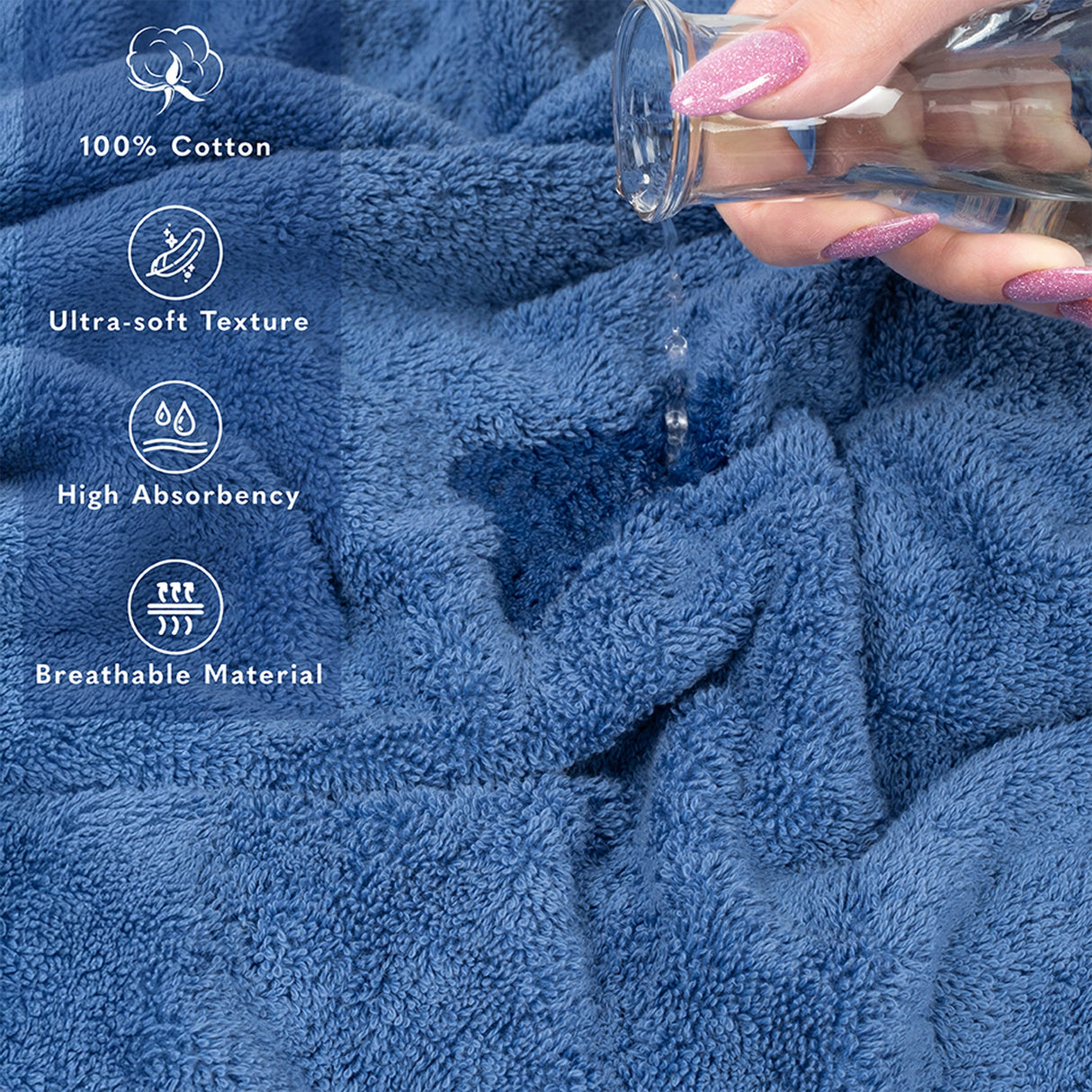 35x70 Inch Premium Bath Sheet JUMBO 100% Cotton Turkish Towels, Extremely Soft, Luxury,  Extra Large Bath Towel (BEST CHOICE)