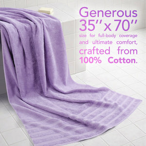 35x70 Inch Premium Bath Sheet JUMBO 100% Cotton Turkish Towels, Extremely Soft, Luxury,  Extra Large Bath Towel (BEST CHOICE)