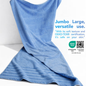 35x70 Inch Premium Bath Sheet JUMBO 100% Cotton Turkish Towels, Extremely Soft, Luxury,  Extra Large Bath Towel (BEST CHOICE)