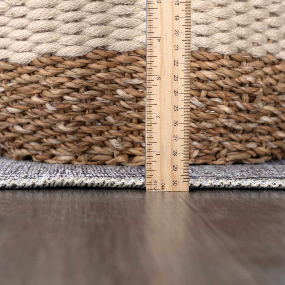 Boutique Rugs Barny Gray Denim Washable Rug - view 14