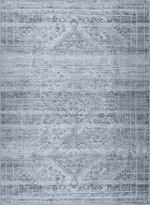 Boutique Rugs Barny Gray Blue Washable Rug