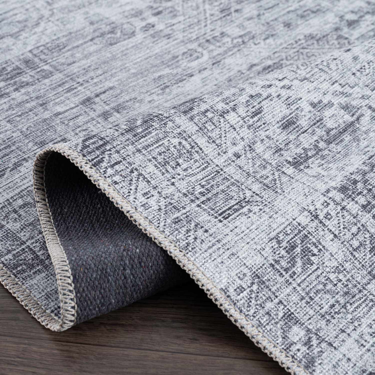 Boutique Rugs Barny Gray Blue Washable Rug - view 10