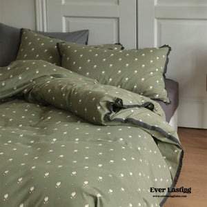 Anaya Rose French Vintage Bedding Set Black + Brown