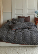 Anaya Rose French Vintage Bedding Set / Green + Brown