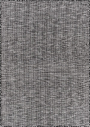 Aroona Black&Taupe Striped Flatweave Carpet - Clearance