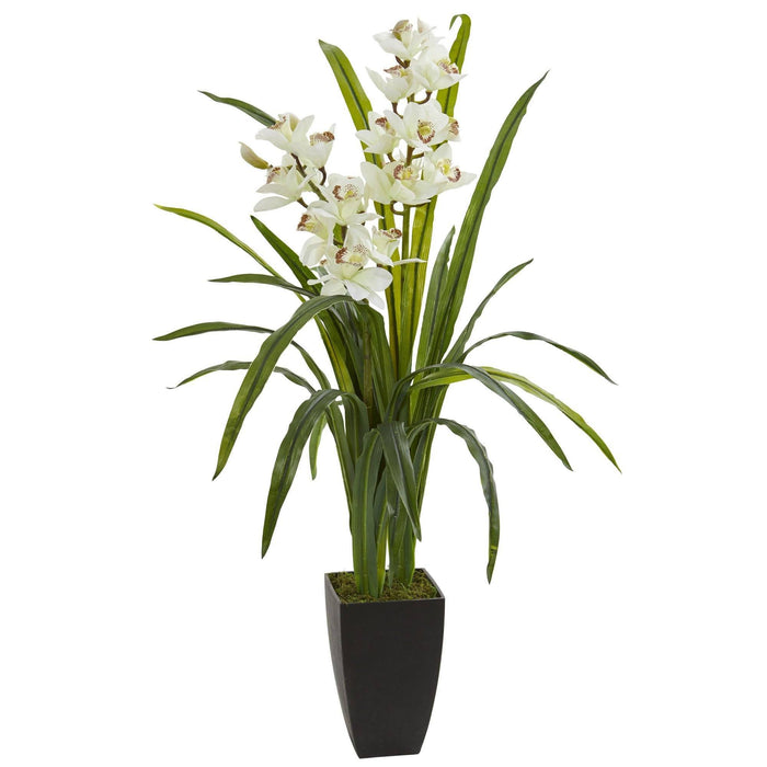 Nearly Natural 39” Cymbidium Orchid Artificial Plant
