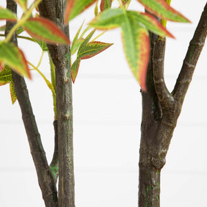 6' Autumn Nandina Artificial Fall Tree