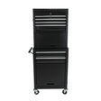 ARTMAN 6 Drawer Lockable Tool Cabinet with Detachable Toolbox in Black
