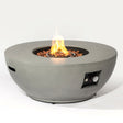 AS Outdoor 36'' Propane Gas Fire Pit Table with 50