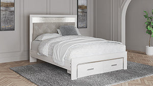 Altyra Upholstered Panel Headboard Full