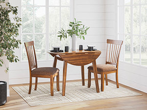 Berringer Round Dining Room Drop Leaf Table