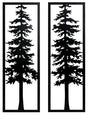 Bondwell Indoor/Outdoor Wall Decor Set (Set of 2)