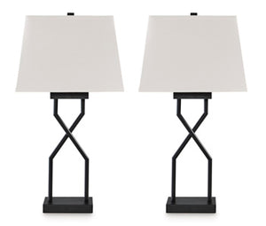Brookthrone Metal Table Lamp (Set of 2)