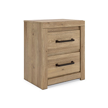 Brozmont Two Drawer Night Stand