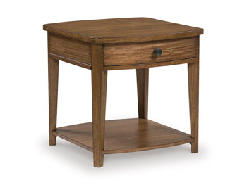 Burkbyer Rectangular End Table