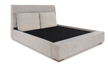 Cabalynn Upholstered Footboard with Rails Queen
