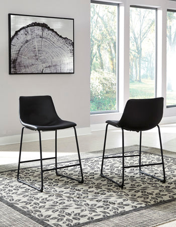 Centiar Upholstered Barstool (Set of 2)