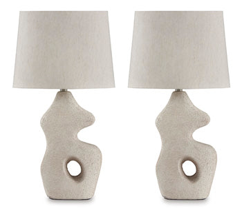 Chadrich Paper Table Lamp (Set of 2)