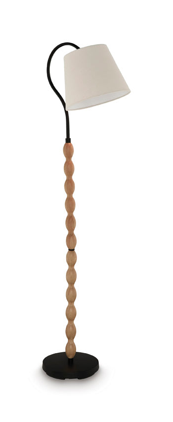 Corinwell Wood Floor Lamp