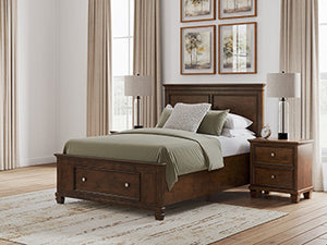 Danabrin Full Storage Footboard with Roll Slats