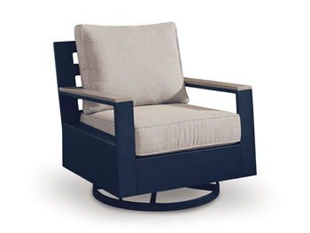 East Beach Swivel Glider Chair with Cushion