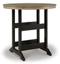 Fairen Trail Round Bar Table with UMB OPT