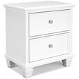 Fortman Two Drawer Night Stand