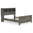 Frandern Bookcase Headboard Queen