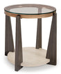 Frazwa Round End Table
