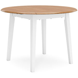 Gesthaven Round Dining Room Drop Leaf Table