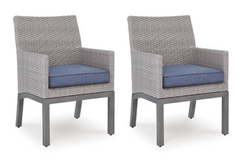 Half Moon Beach Arm Chair With Cushion (Set of 2)