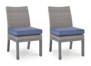 Half Moon Beach Side Chair with Cushion (Set of 2)