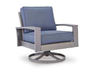 Half Moon Beach Swivel Lounge with Cushion