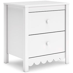 Hallityn Two Drawer Night Stand