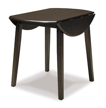 Hammis Round Dining Room Drop Leaf Table