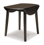 Hammis Round Dining Room Drop Leaf Table