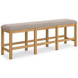 Havonplane XL Counter Upholstered Dining Room Bench