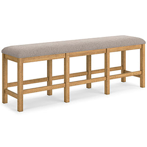 Havonplane XL Counter Upholstered Dining Room Bench