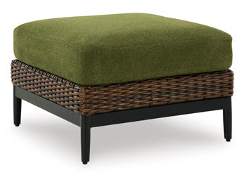 Horizon Hall Ottoman with Cushion